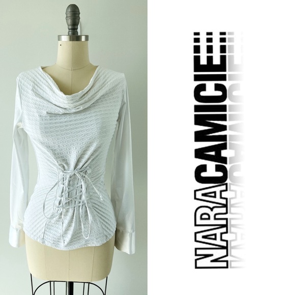 Naracamicie Women’s White Blouse - Picture 1 of 5